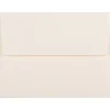Hot JAM Paper A2 Strathmore Invitation Envelopes, 4.375 x 5.75, Natural White Linen, 50/Pack (99761I)