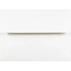 Discount JAM Paper A2 Strathmore Invitation Envelopes, 4.375 x 5.75, Bright White Wove, 50/Pack (191151I)
