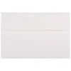 New JAM Paper A9 Strathmore Invitation Envelopes, 5.75 x 8.75, Bright White Wove, 25/Pack (31911140)
