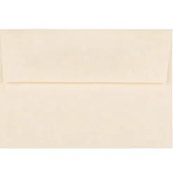 Sale JAM Paper 4Bar A1 Parchment Invitation Envelopes, 3.625 x 5.125, Natural Recycled, 25/Pack (900795107)
