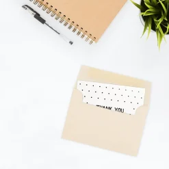 Sale JAM Paper 4Bar A1 Parchment Invitation Envelopes, 3.625 x 5.125, Natural Recycled, 25/Pack (900795107)