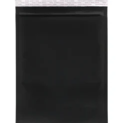 JAM Paper ® Bubble Lite Padded Mailers, 9 x 12, Black Kraft, 100/Pack (kp9x12bld)