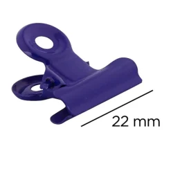 Clips & Fasteners|JAM Paper Bulldog Clip, , 25/Pack (21632818) Purple