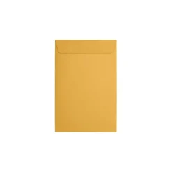 Outlet JAM Paper Catalog Envelope 6" x 9", Brown Kraft Manila, 50/Pack (1693i)