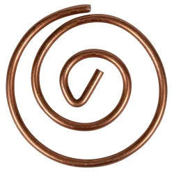 Clips & Fasteners|JAM Paper Circular Small Paper Clips, , 2 Packs of 50 (21832061B) Rose Gold