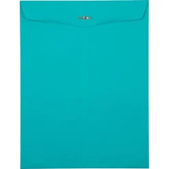 Hot JAM Paper Clasp Catalog Envelope 10" x 13", Sea Blue, 50/Pack (900766073I)