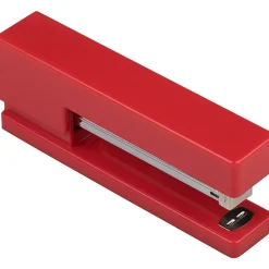 Staplers|JAM Paper Desk Supplies Kit, Red, 3/Pack (337841RE)