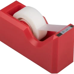 Staplers|JAM Paper Desk Supplies Kit, Red, 3/Pack (337841RE)