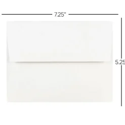 Clearance JAM Paper Gummed A7 Invitation Envelopes, 5 1/4