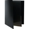 Pocket Folders|JAM Paper Heavy Duty 4-Pocket Plastic Folders, Black, 2/Pack (389MP4bl)