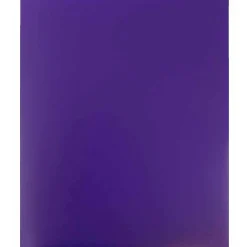 Pocket Folders|JAM Paper Heavy Duty Two-Pocket Plastic Folders, Purple, 108/Pack (0946179B)