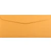 Outlet JAM Paper Kraft #12 Business Commercial Envelope, 4 3/4" x 11", Manila Brown Kraft, 500/Pack (80762H)