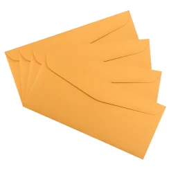 Outlet JAM Paper Kraft #12 Business Commercial Envelope, 4 3/4