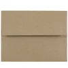 Outlet JAM Paper Kraft A2 Invitation Envelopes, 4.375 x 5.75, Brown Kraft Paper Bag, 50/Pack (LEKR600I)