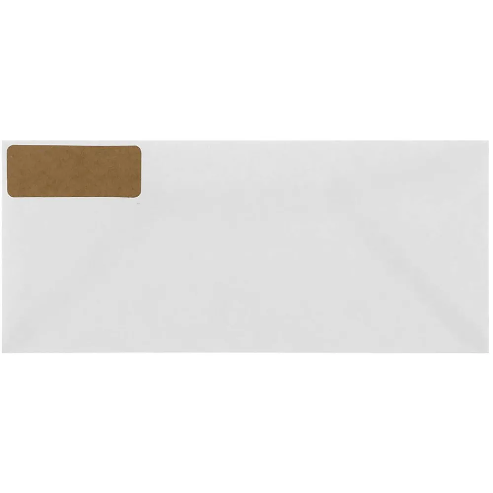 Best JAM Paper Laser/Inkjet Address Labels, 1" x 2 5/8", , 30 Labels/Sheet, 4 Sheets/Pack (4513701) Brown Kraft