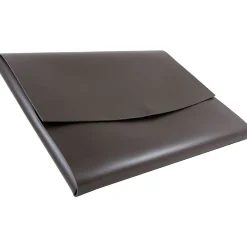 Leather Portfolio Case with Snap Closure, Brown, 12/Carton (2233317451B)<JAM Paper Online