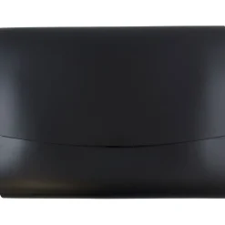 Leather Portfolio Case with Snap Closure, Black, 12/Carton (2233317452B)<JAM Paper Hot