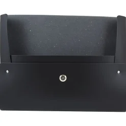 Leather Portfolio Case with Snap Closure, Black, 12/Carton (2233317452B)<JAM Paper Hot