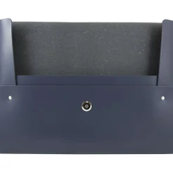 Leather Portfolio Case with Snap Closure, Blue, 12/Carton (2233320840B)<JAM Paper