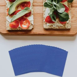 JAM Paper Lunch Napkin, 2-ply, Blue, 50 Napkins/Pack (6255620718)