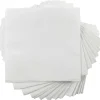 JAM Paper Medium Lunch Napkins, 2-Ply, White, 50 Napkins/Pack (6255620732)