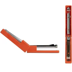 Staplers|JAM Paper Modern Desktop Stapler, 10 Sheet Capacity, Orange (337ORZ) Purple