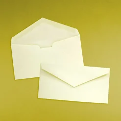 Sale JAM Paper Monarch Strathmore Invitation Envelopes, 3.875 x 7.5, Ivory Wove, 25/Pack (3197718)