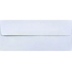 New JAM Paper Open End #10 Business Envelope, 4 1/8" x 9 1/2", Blue, 50/Pack (900908732I)