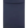 Hot JAM Paper Open End Catalog Envelope, 9" x 12", Navy Blue, 50/Pack (51287431I)