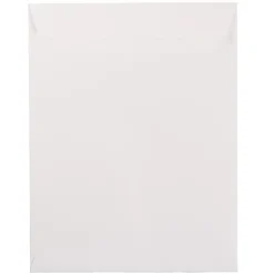 Discount JAM Paper Open End Catalog Envelopes, 9" x 12", White, 100/Pack (212816044f)