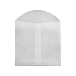 Outlet JAM Paper Open End Envelopes, 3 3/4 x 4 3/4, Glassine, 1000/Pack (GLASS-25-1M)