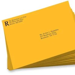 Outlet JAM Paper Open-End Envelopes, 9 x 12, Sunflower Yellow, 50 Pack (EX4894-12-50)