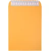 Clearance JAM Paper Peel & Seal Kraft Open End Catalog Envelope, 9 1/2" x 12 1/2", Brown, 500/Pack (13034232C)