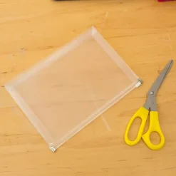 Clearance JAM Paper Plastic Envelopes with Zip Closure, Small, 4.5 x 6.5, Clear, 12/Pack (473Z1CL)