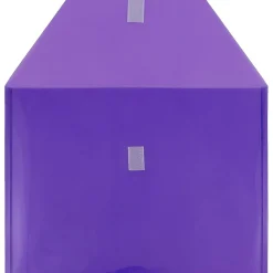 Online JAM Paper ® Plastic Envelopes with Hook & Loop Closure, Letter Booklet, 9.75 x 13, Purple, 12/Pack (218V0PU)