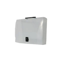 ® Plastic Portfolio Briefcase with Handles, Wide, 12 3/4 x 9 1/2 x 3, Clear, Sold Individually (343576)<JAM Paper Sale