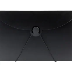 Plastic Portfolio Case with Hook & Loop Closure, Black (355612)<JAM Paper Hot