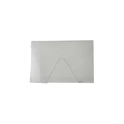 Plastic Portfolio Case with Hook & Loop Closure, Clear (2024 009)<JAM Paper Hot