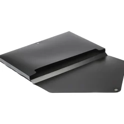 Plastic Portfolio Case with Snap Closure, Black (2254027)<JAM Paper Hot