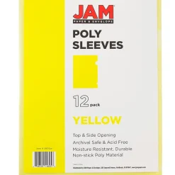 Sheet Protectors|JAM Paper Plastic Sleeves, 9