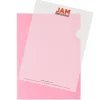 Sheet Protectors|JAM Paper Plastic Sleeves, 9" x 12", Red, 12/Pack (2226316989)