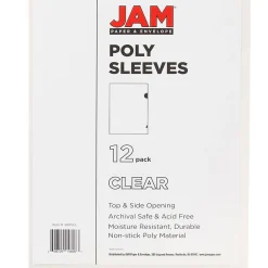 Sheet Protectors|JAM Paper Plastic Sleeves, 9