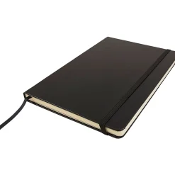 Notebooks|JAM Paper Pocket Notebook, 5.875" x 8.5", Narrow Ruled, 100 Sheets, Black (340526600)
