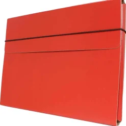 Portfolio Case with Elastic Closure, Red (154528542)<JAM Paper Hot