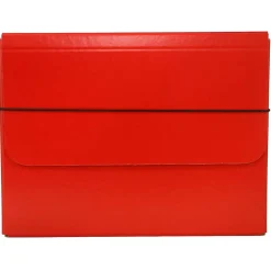Portfolio Case with Elastic Closure, Red (2154512318)<JAM Paper Discount