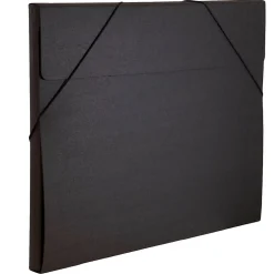 Portfolio Case with Elastic Closure, Black (6103 202)<JAM Paper