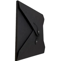 Portfolio Case with Drawstring Closure, Black (2011 202)<JAM Paper Best