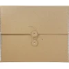 Portfolio Case with Drawstring Closure, Brown (3536847)<JAM Paper Clearance