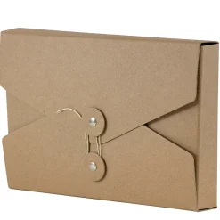 Portfolio Case with Drawstring Closure, Brown (3036KRAFT)<JAM Paper Clearance