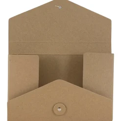Portfolio Case with Drawstring Closure, Brown (3036KRAFT)<JAM Paper Clearance